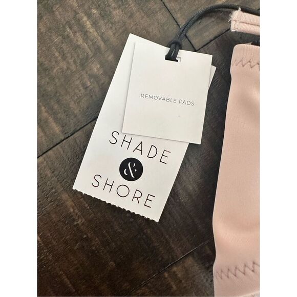 Shade & Shore Beige Underwire Bikini Top Size 34B New - Picture 3 of 4